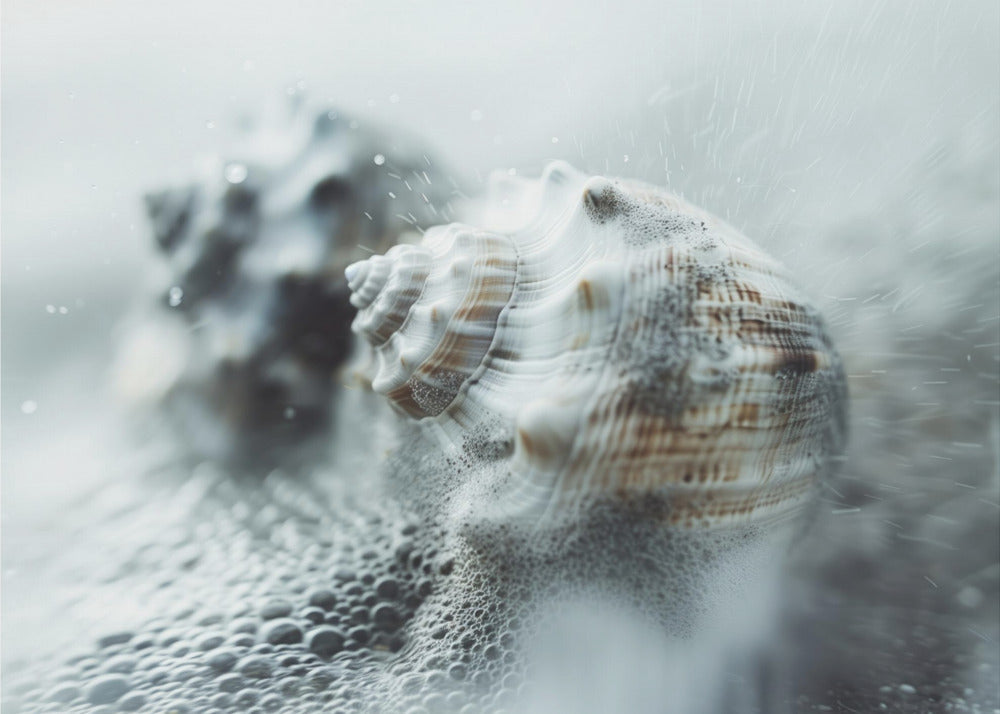 Shells in Ocean Mist | Canvas