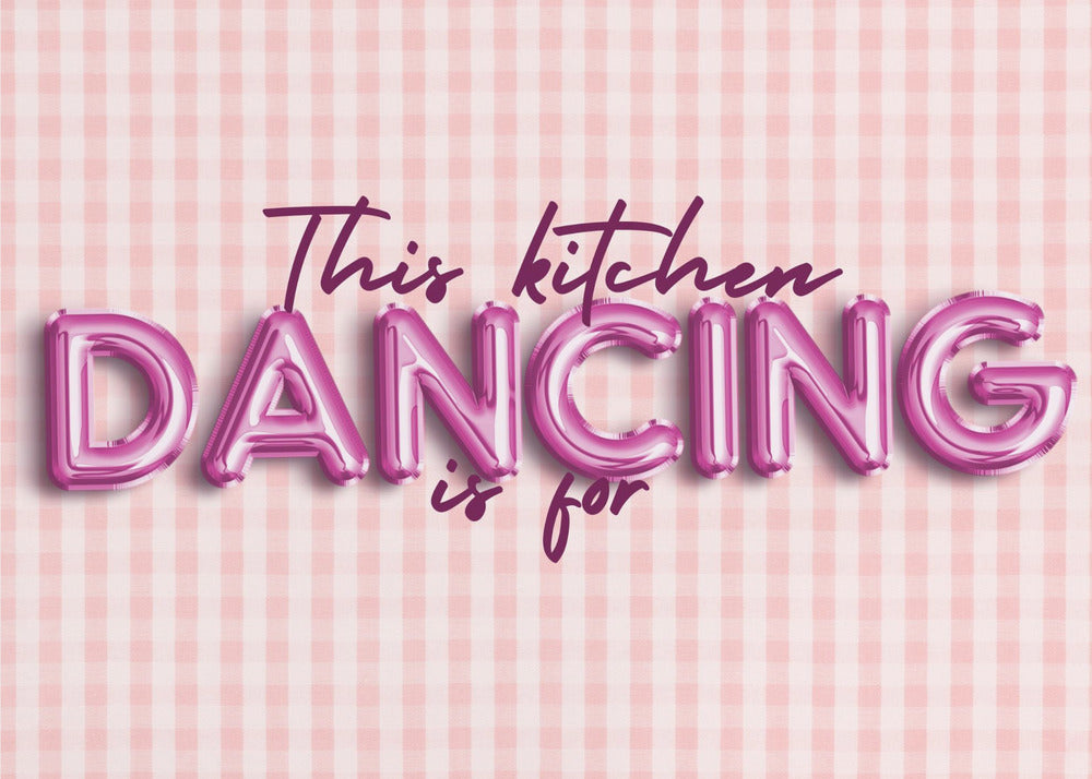 Kitchen Dance Vibes | Canvas