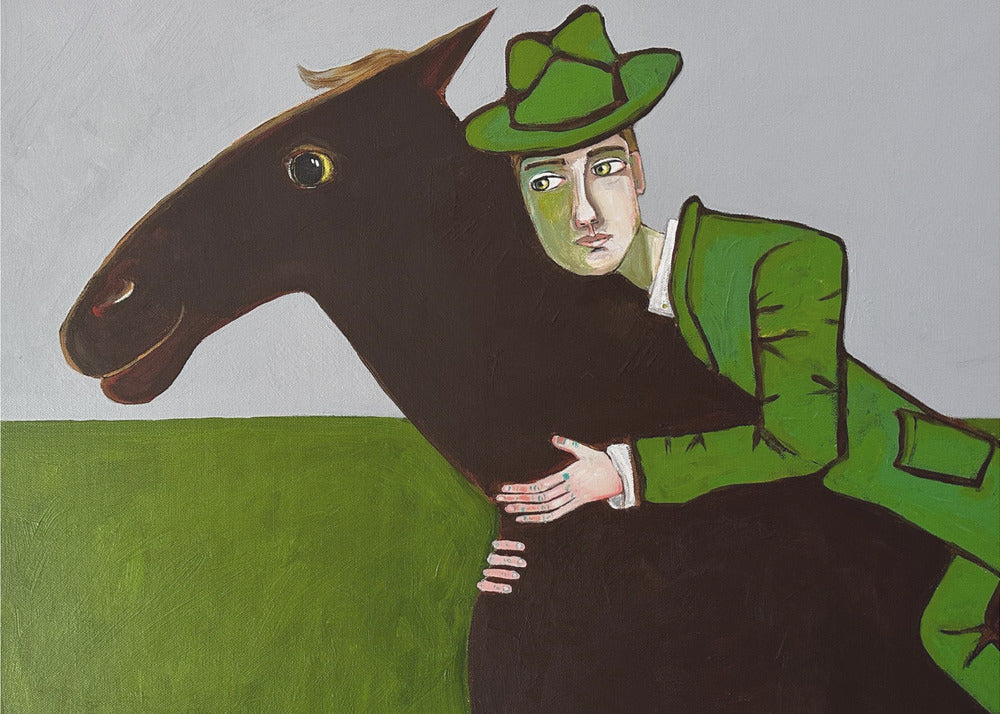 The horse lover | Canvas
