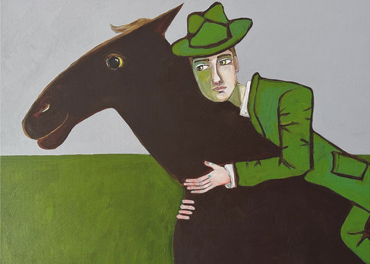 The horse lover | Canvas
