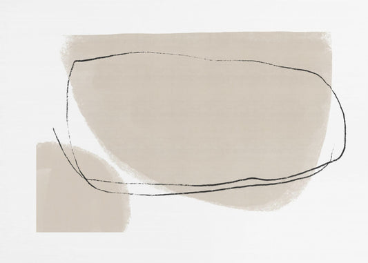 Beige And White Tones | Poster