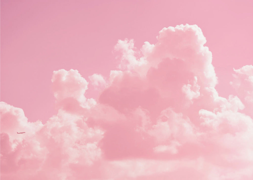 Cloudy with a touch of Pink | Poster