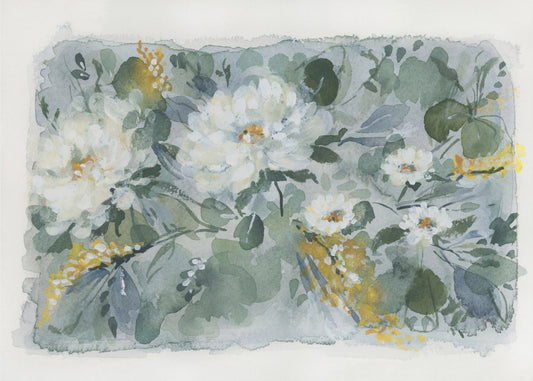 White Bouquet | Canvas