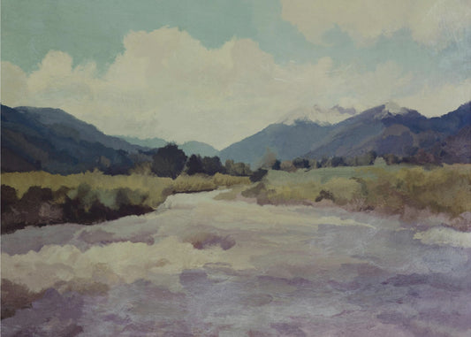 Valley River | Canvas