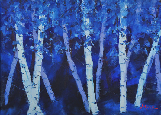 Birch Trees | Canvas