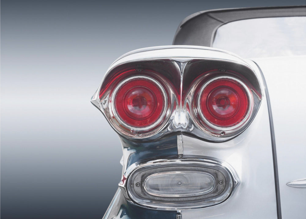 American classic car Bonneville 1958 Convertible | Poster