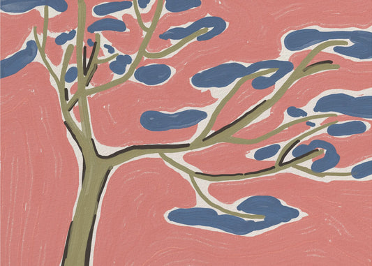 Bonsai tree fine art painting | Poster