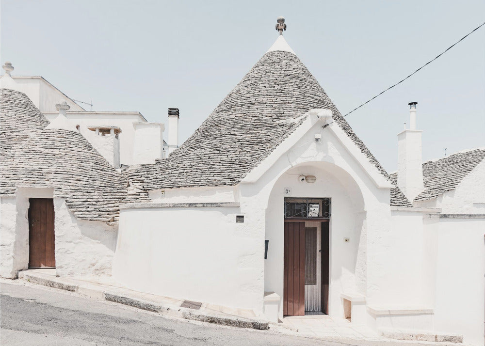 Trulli houses in Italy | Poster
