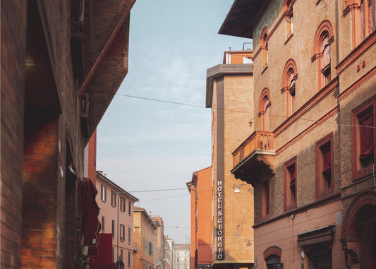 Bologna Sunset | Italy Travel Photography | Canvas
