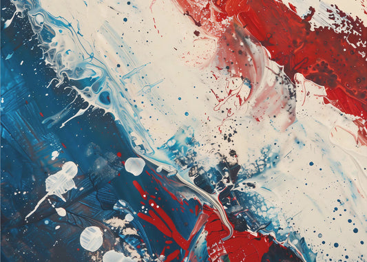 Red White and Blue | Canvas