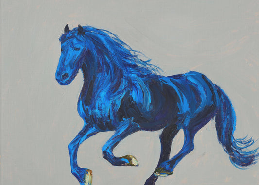 A Blue Horse | Poster