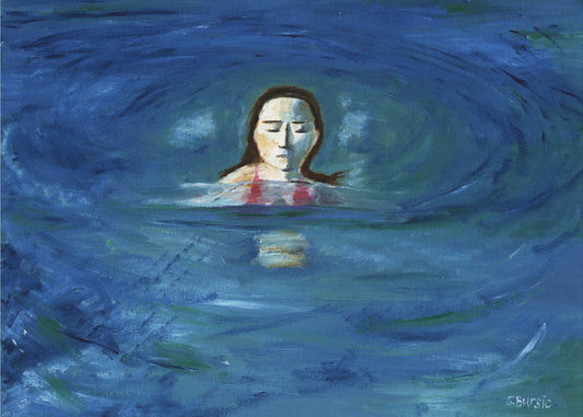 Ocean Swimmer | Canvas