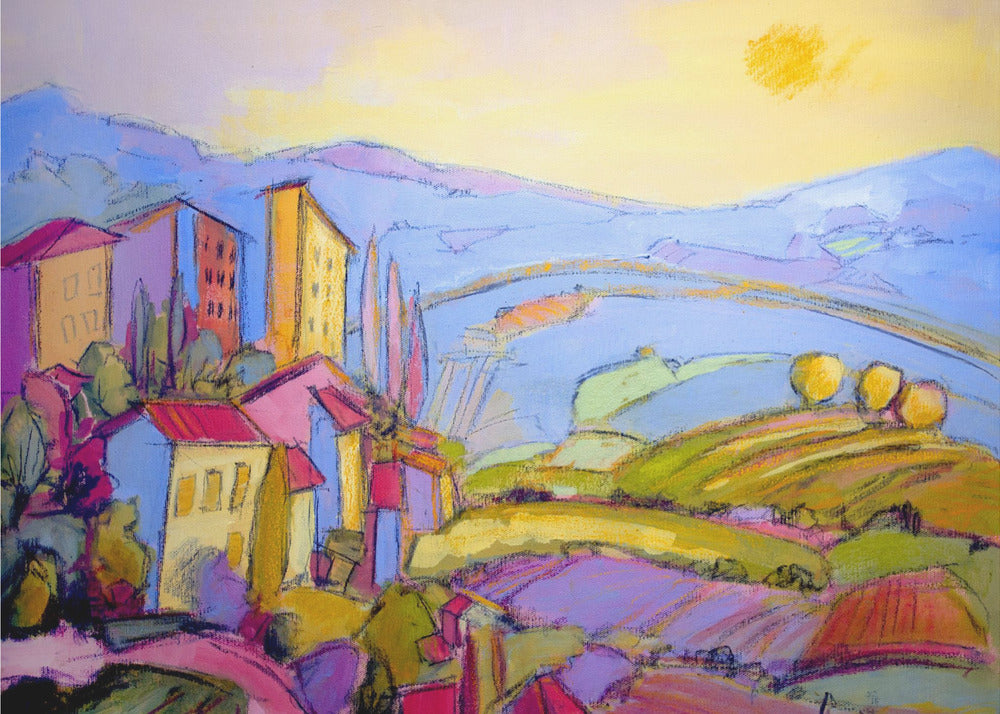 Sunlit Countryside | Canvas