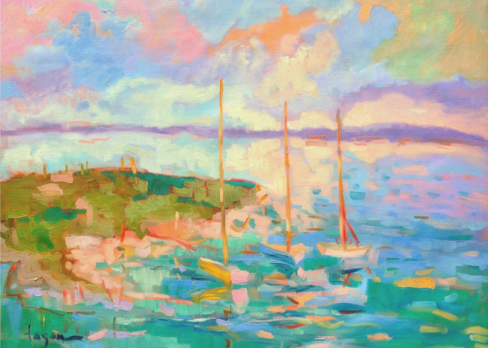 Serene Evening | Canvas