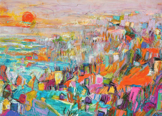 Island in the Setting Sun | Poster