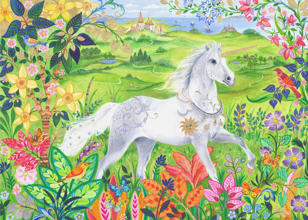 Majestic White Horse | Poster