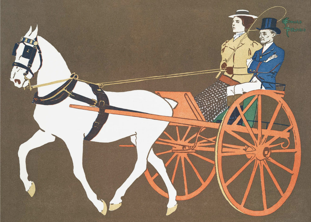Women In Carriage (ca. 1890–1907) | Canvas
