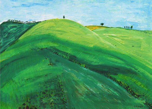 Green Hills | Canvas