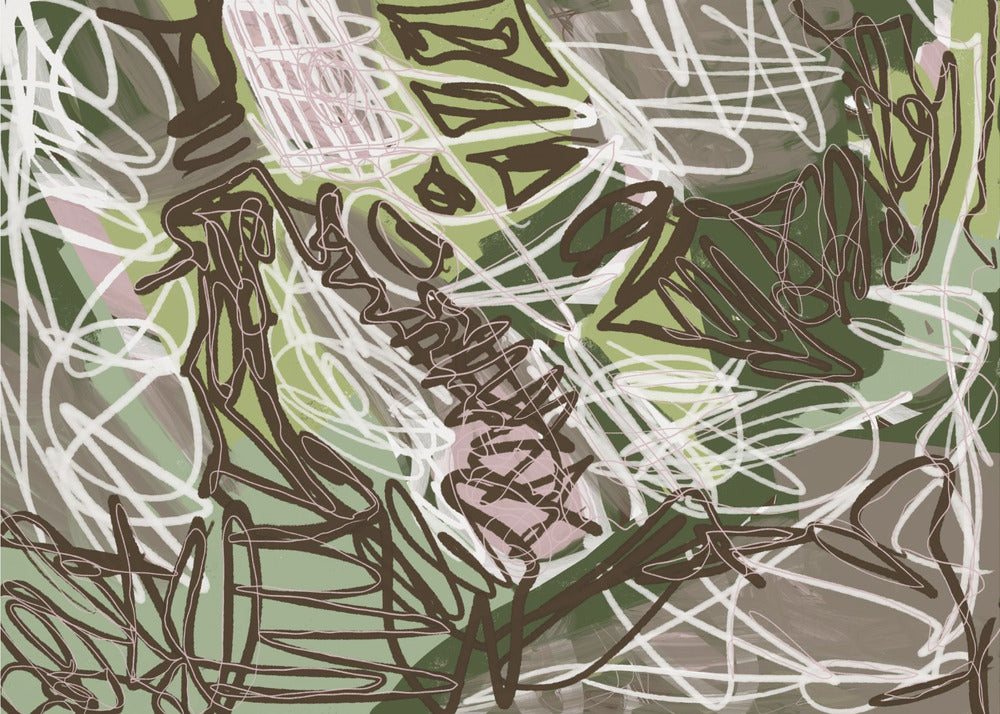 Scribble Abstract | Canvas