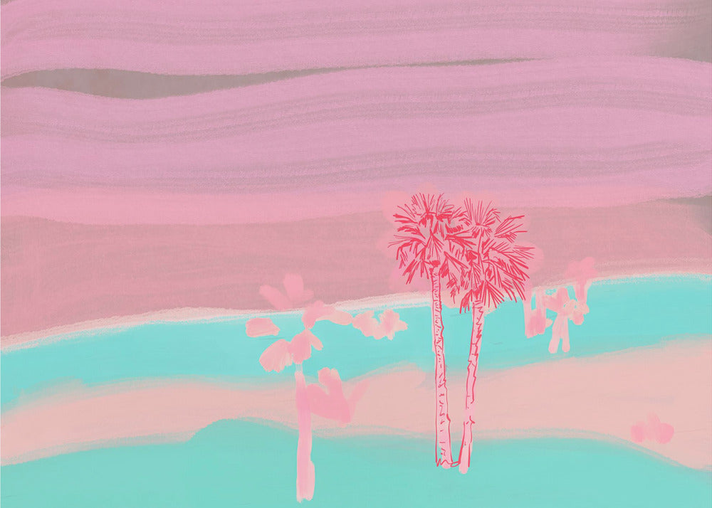 Beach Sundown In Sicily | Canvas