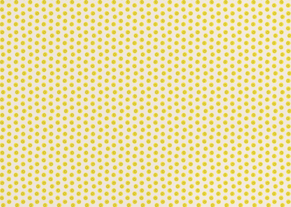 Yellow Smileys (pattern design) | Canvas