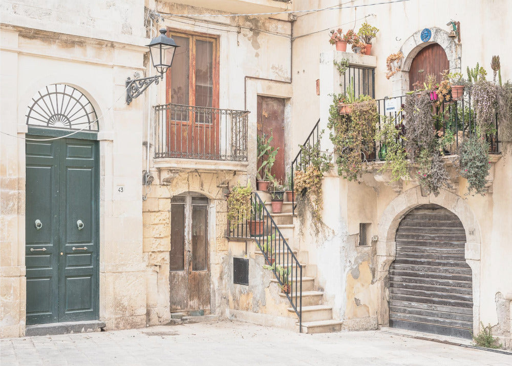 Streets in Syracuse #2, Italy | Canvas