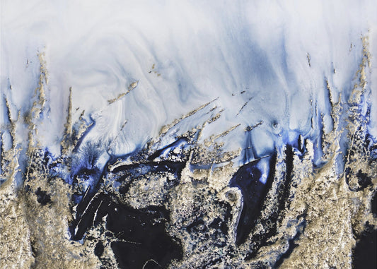 Dramatic Art - Golden Rocks | Poster