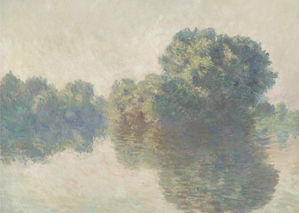 Claude Monet's the Seine At Giverny (1897) | Poster
