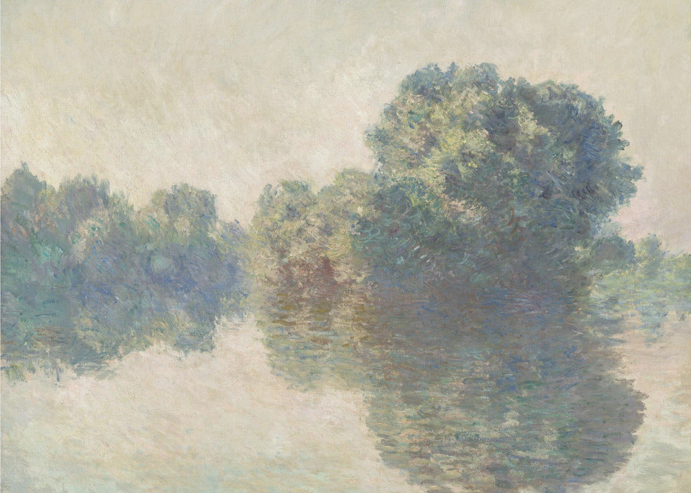The Seine At Giverny (1897) | Poster