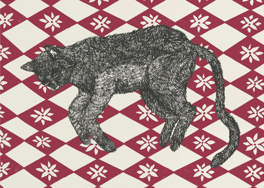 Sleeping Cat I | Canvas