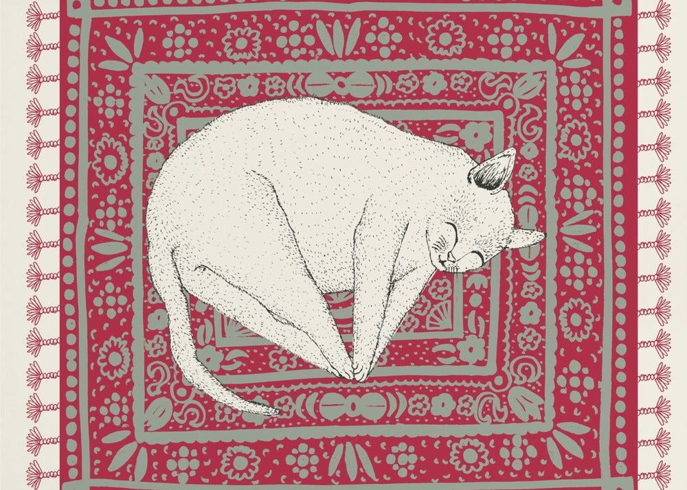 Sleeping Cat VI | Poster