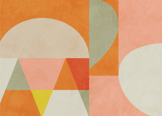 Summer Circles22 4 V | Canvas