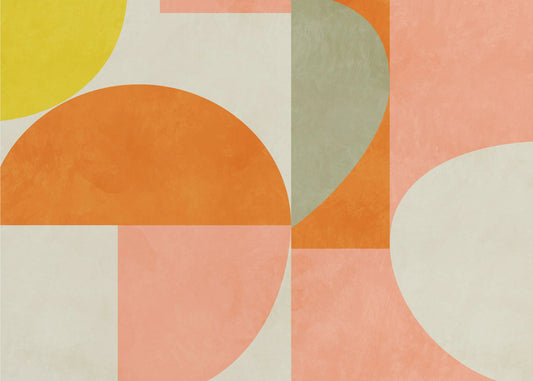 Summer Circles22 3 V | Canvas