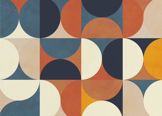 Geometry New12 Marron | Canvas