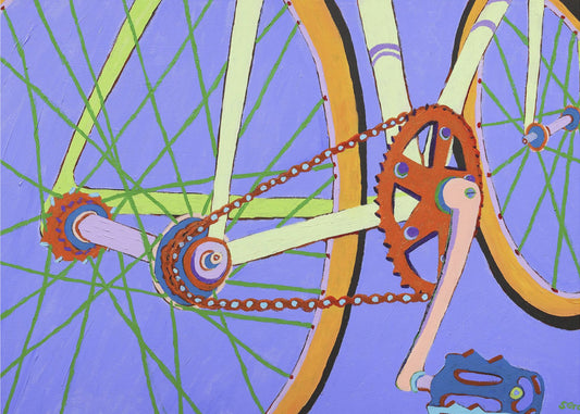 Green Spokes | Poster