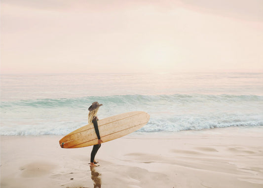 Surfer Cowgirl | Canvas