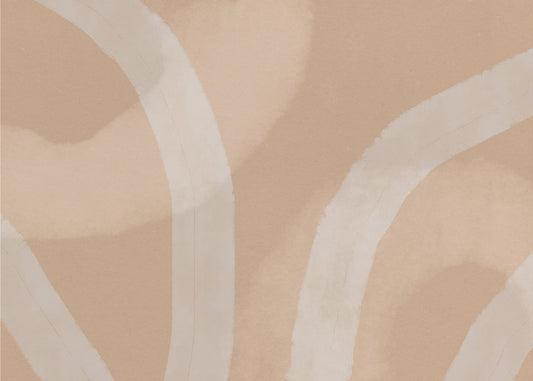 Neutral Abstract Watercolor. Minimalist In Pastel Colors No. 5 | Poster