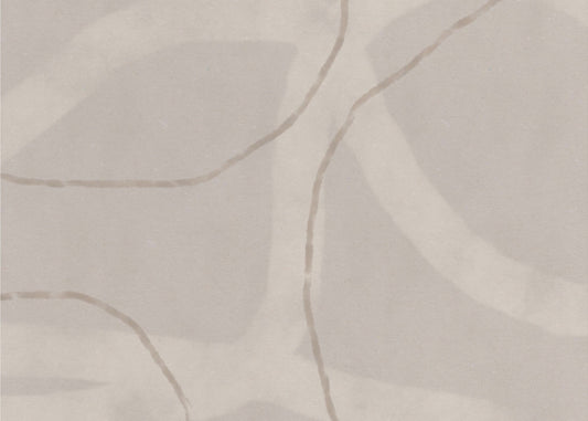 Neutral Abstract Watercolor. Minimalist In Pastel Colors No. 1 | Canvas