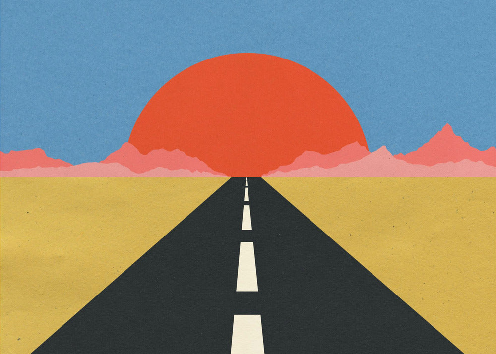 Road To Sun | Canvas