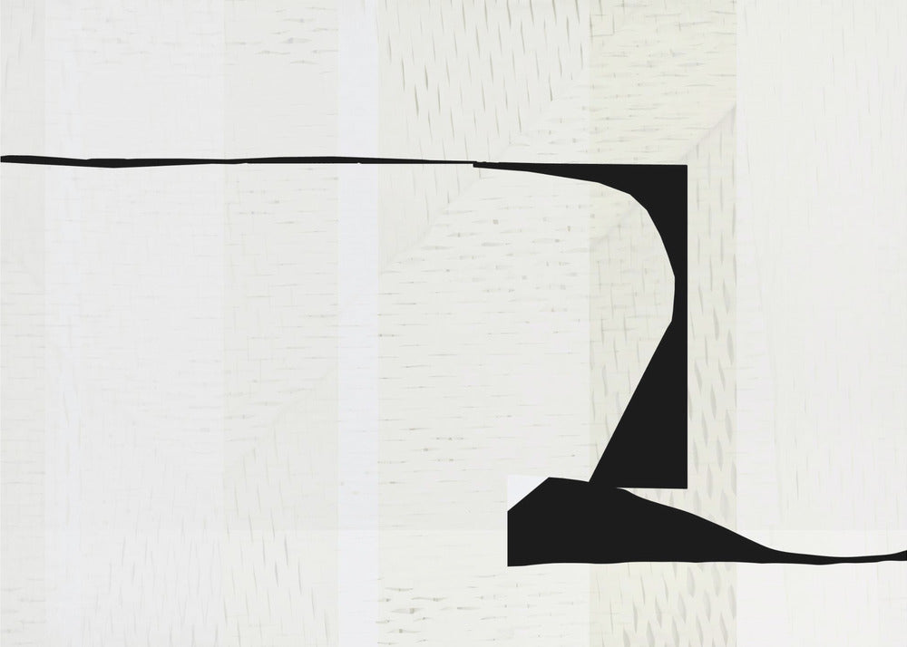 White Woven Art 2 | Poster