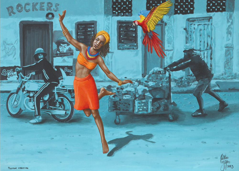 Positive Vibration | Canvas