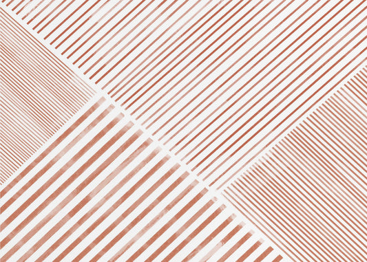 Striped Geometry | Canvas