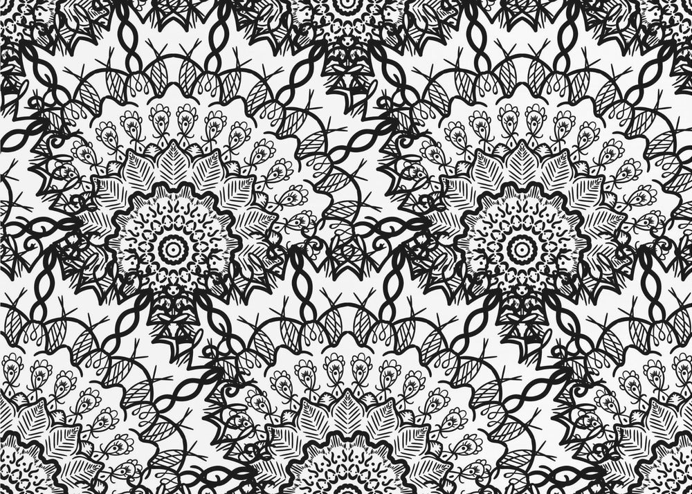 Abstract Mandala Line Art | Poster