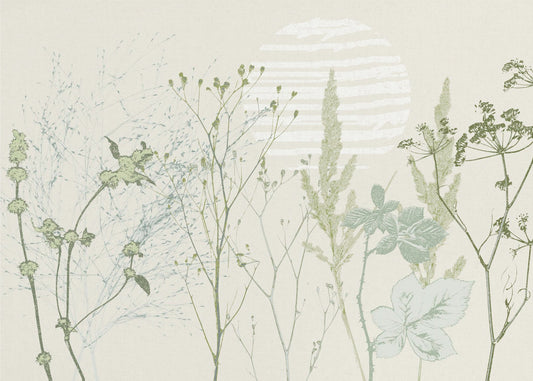 Plant based calming atmosphere natural green | Poster