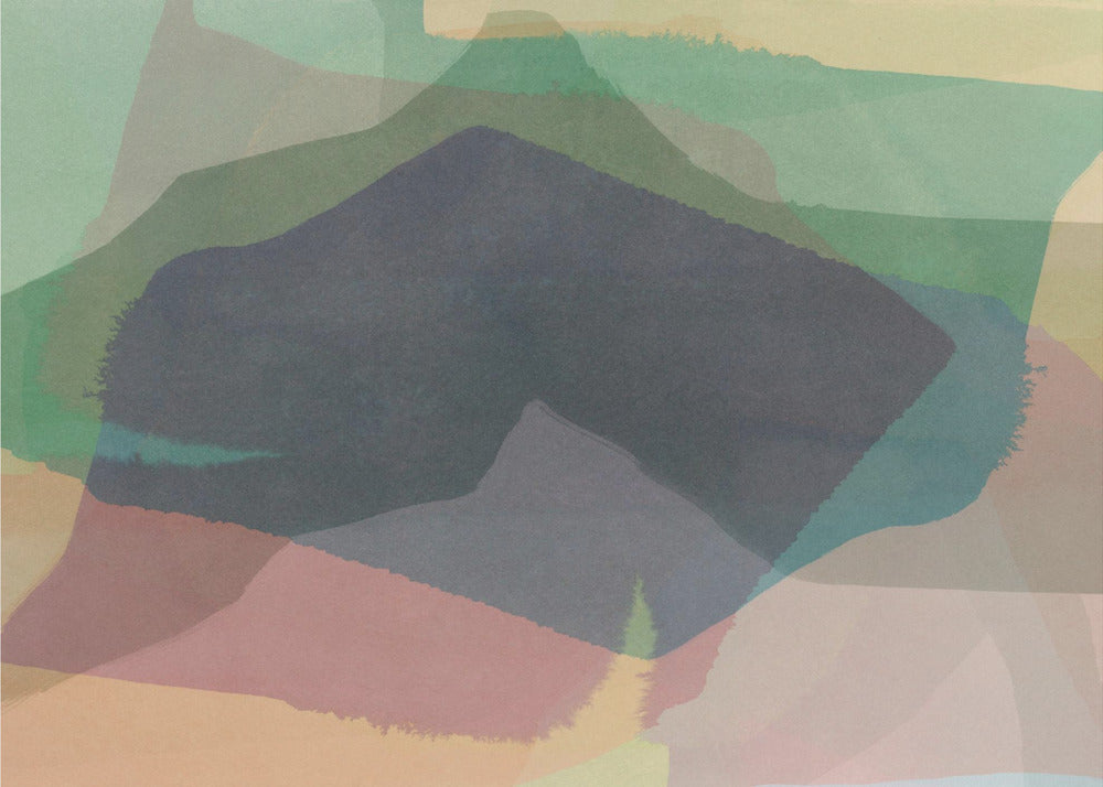 Abstract Dipped Landscape 6 | Poster