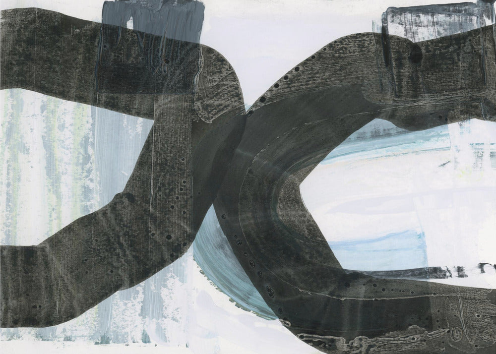 Black Texture Meeting 2 | Canvas