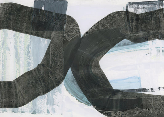 Black Texture Meeting 2 | Canvas