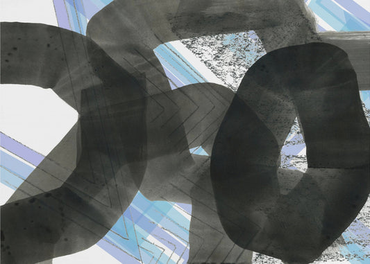 Black Texture Meeting 4 | Canvas