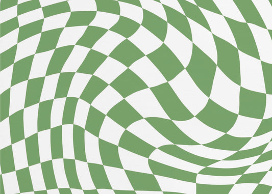 Green Checkerboard | Poster