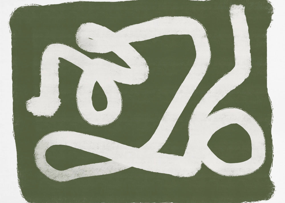 Green abstract 4 | Canvas